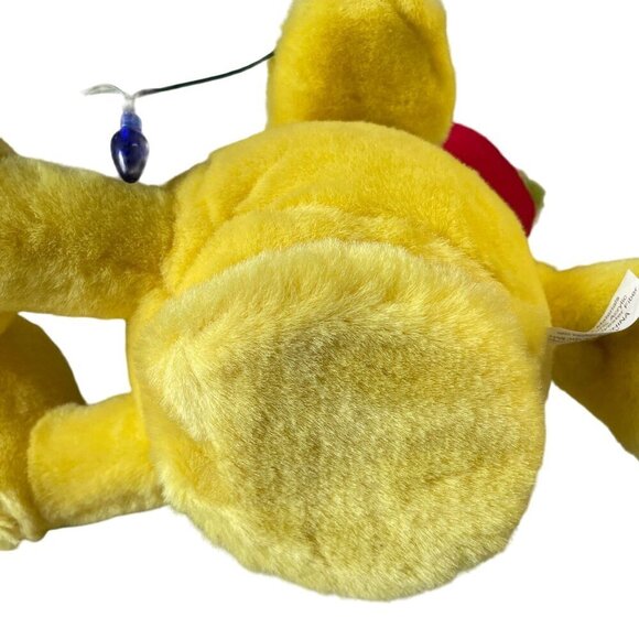 Peanuts Woodstock Plush With Christmas Lights & Beanie Animated "Jingle Bells" - Picture 6 of 8